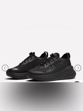 Clove Women's Supercush™ Alto Black Sneakers 8.5